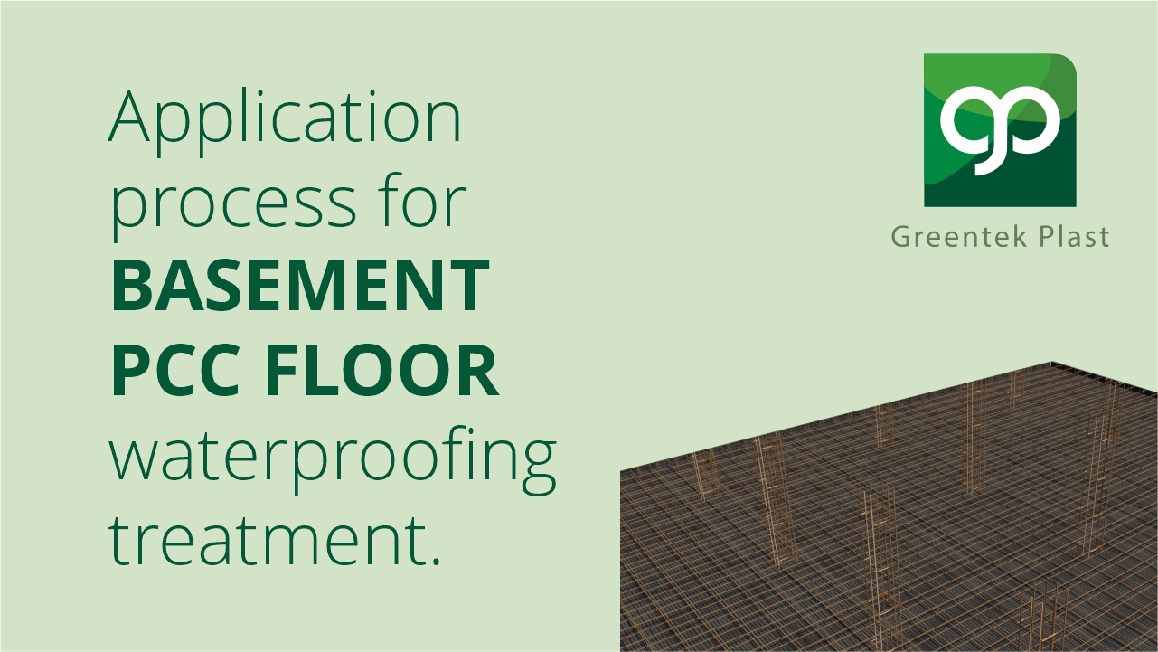 BASEMENT WATERPROOFING ON PCC FLOOR